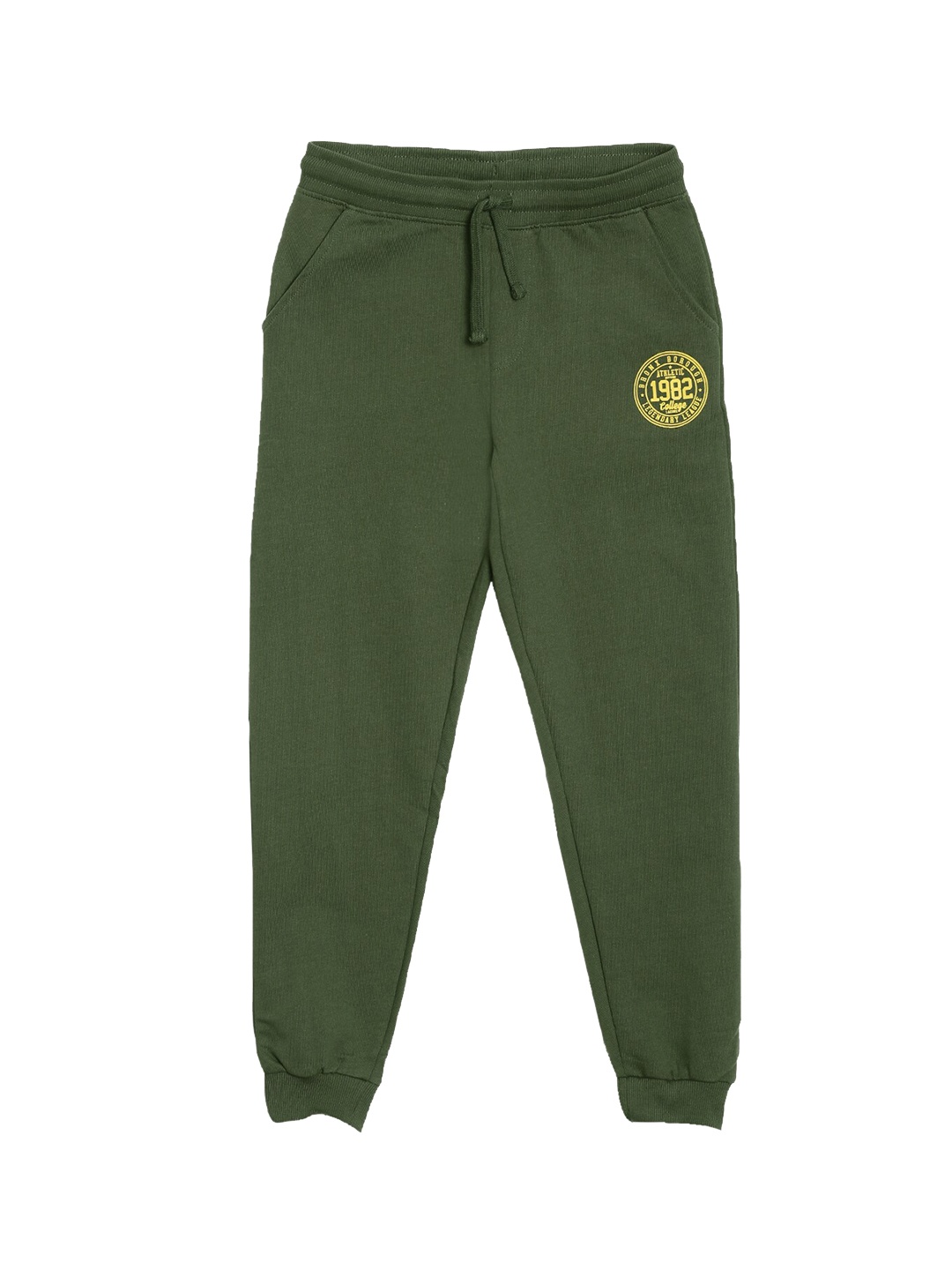 

3PIN Boys Anti-Odour Regular Fit Cotton Joggers, Olive