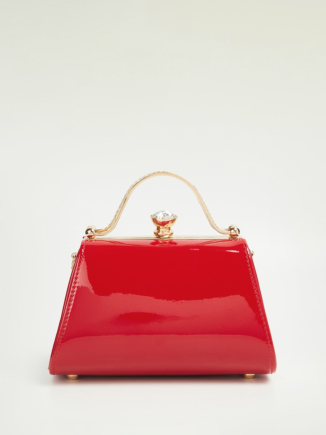 

CODE by Lifestyle Structured Handheld Bag, Red