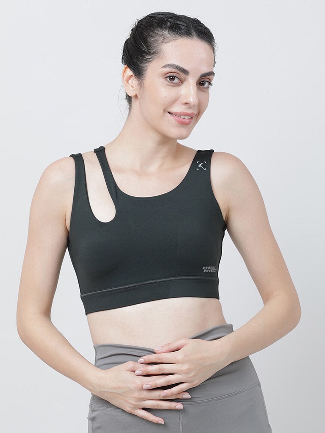 

Lovable Sport Full Coverage Workout Bra With Moisture Wicking, Black