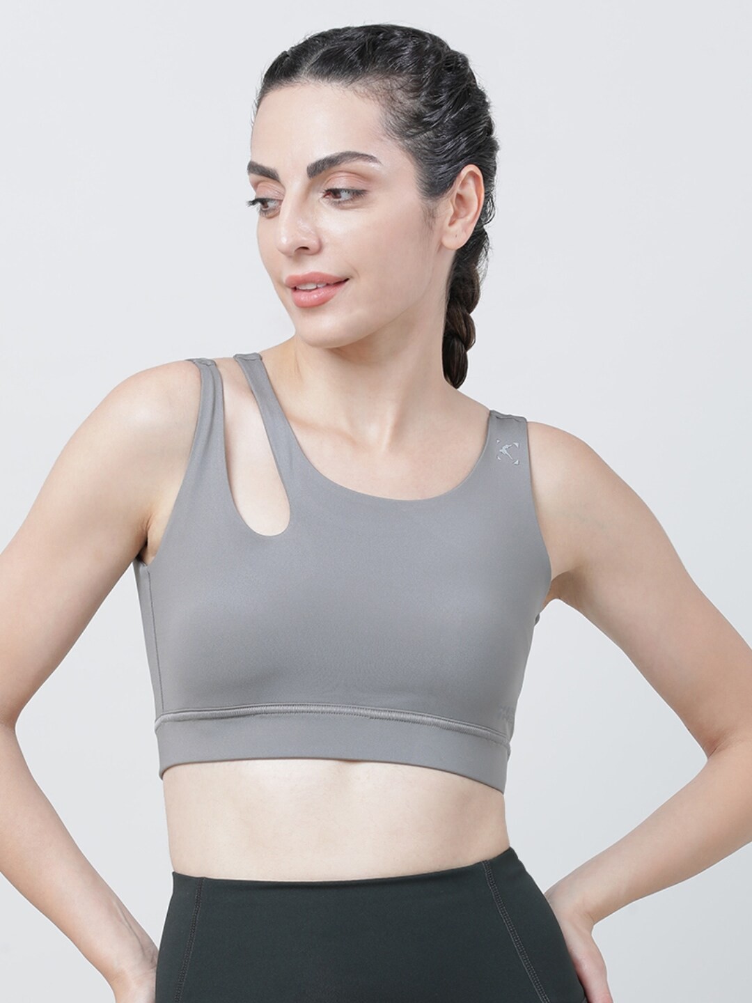

Lovable Sport Full Coverage Workout Bra With Moisture Wicking, Grey