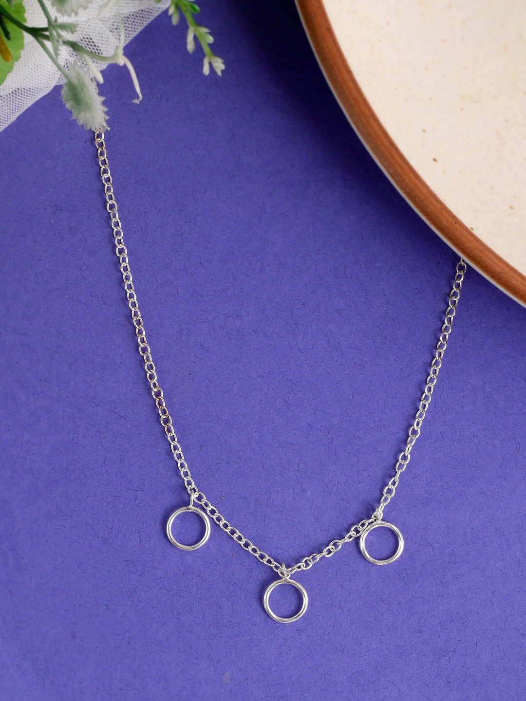 

Silvermerc Designs Silver-Plated Minimal Chain