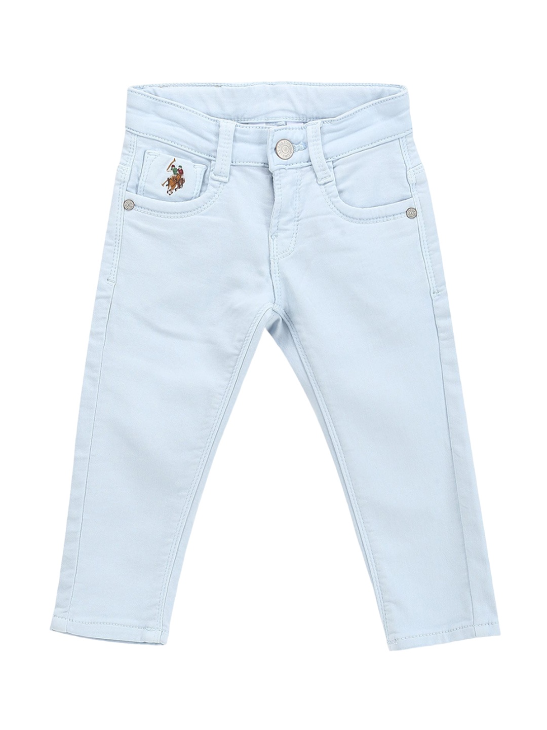 

U.S. Polo Assn. Kids Boys Classic Slim Fit Stretchable Jeans, Blue