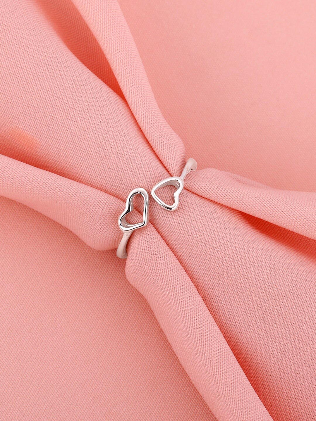 

GIVA 925 Sterling Silver Rhodium-Plated Adjustable Finger Ring