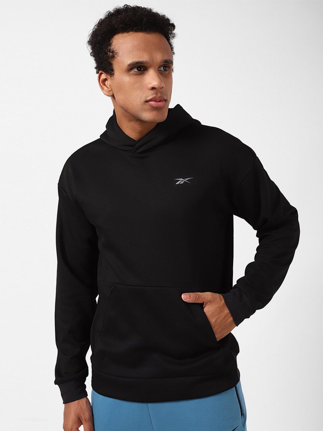 

Reebok Strength Hooded Pullover Sweatshirt, Black