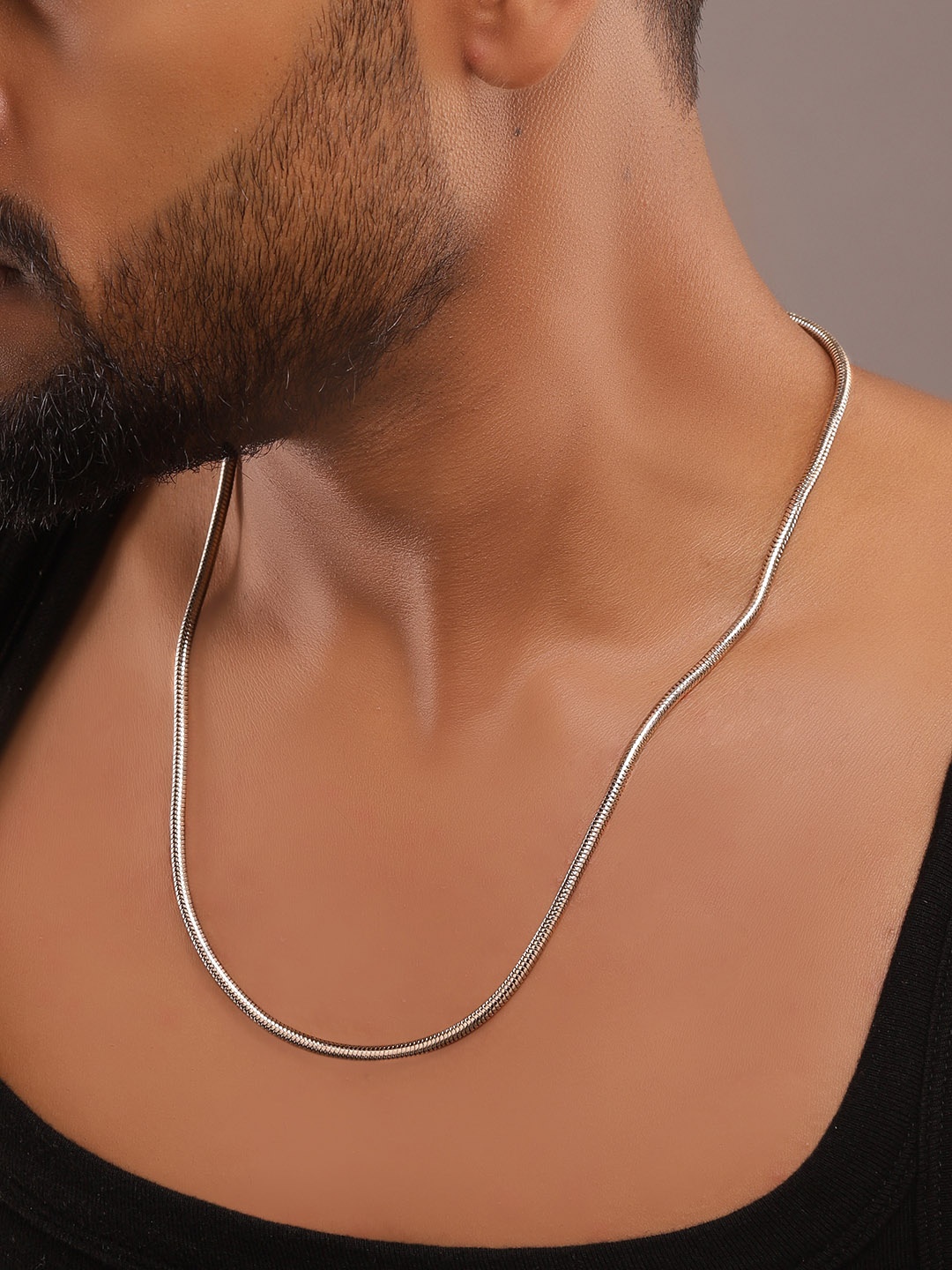 

The Roadster Lifestyle Co Silver Rhodium-Plated Chain