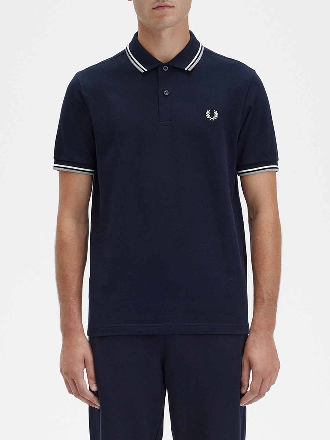 

Fred Perry Men Polo Collar T-shirt, Multi