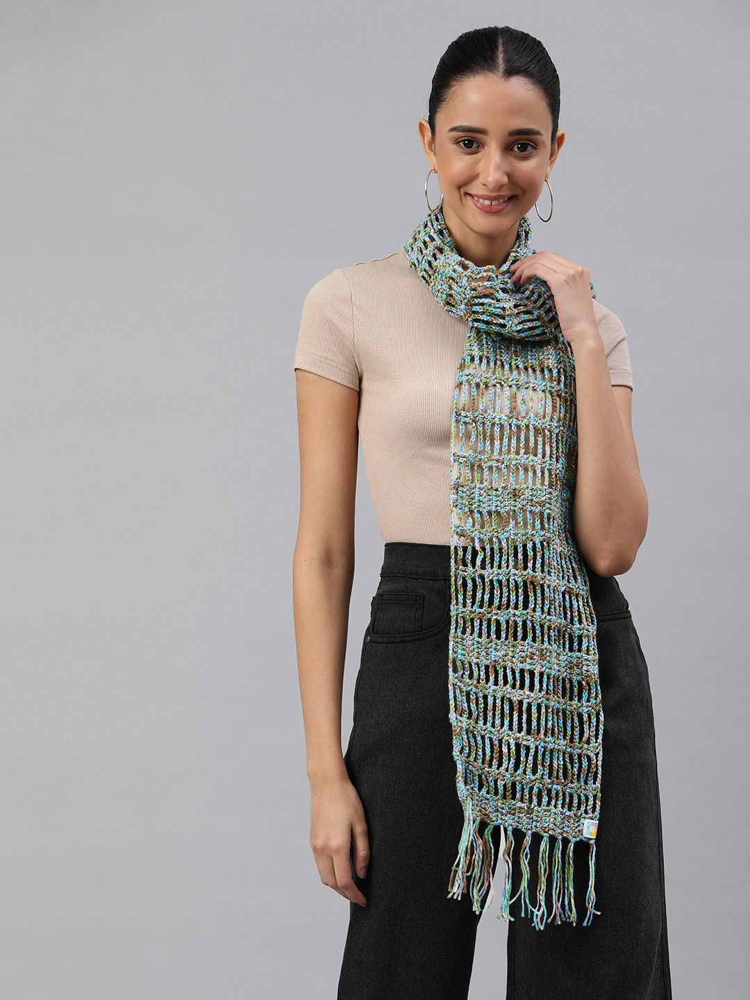 

Magic Needles Women Scarf, Multi