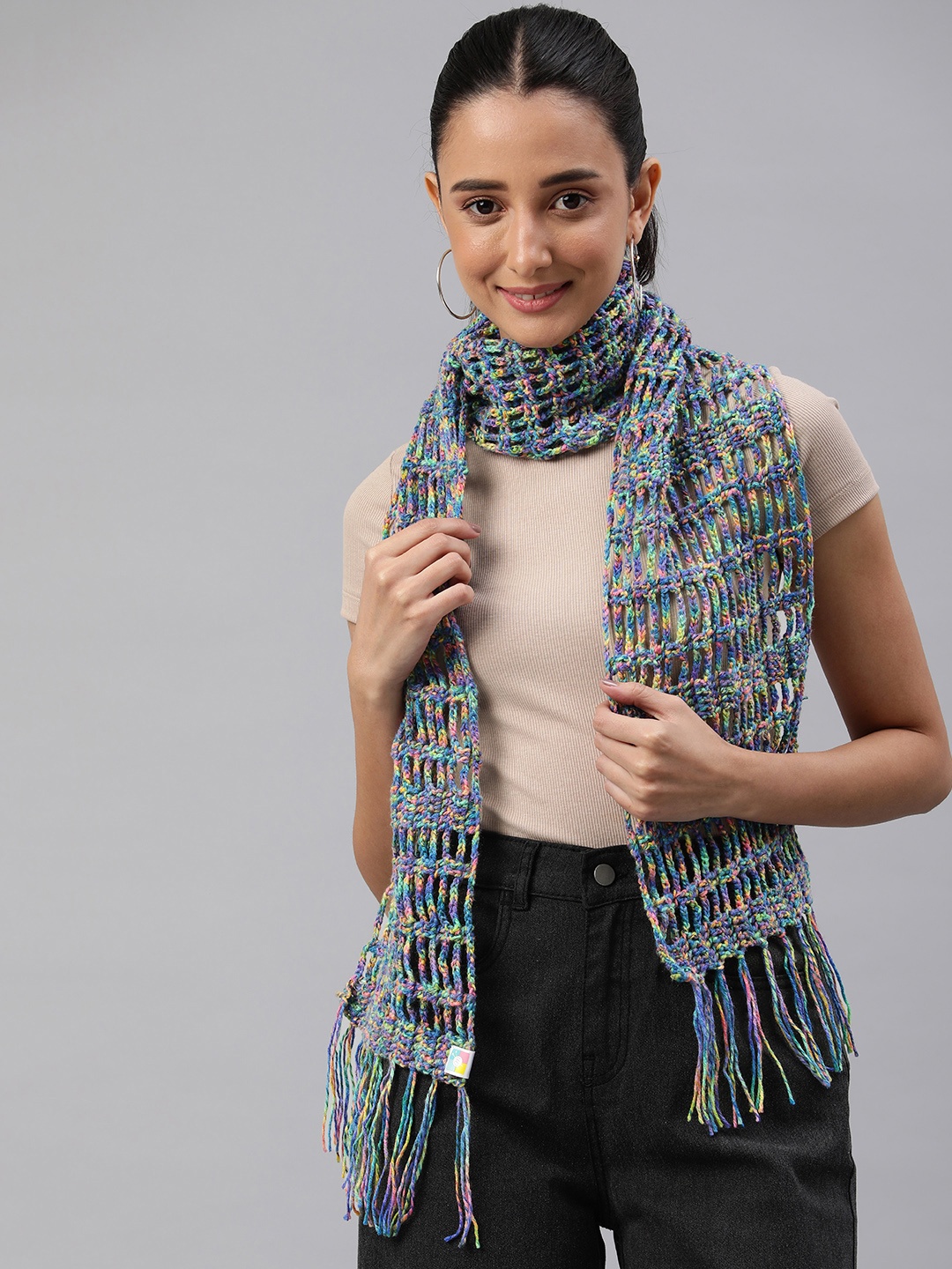 

Magic Needles Women Scarf, Multi