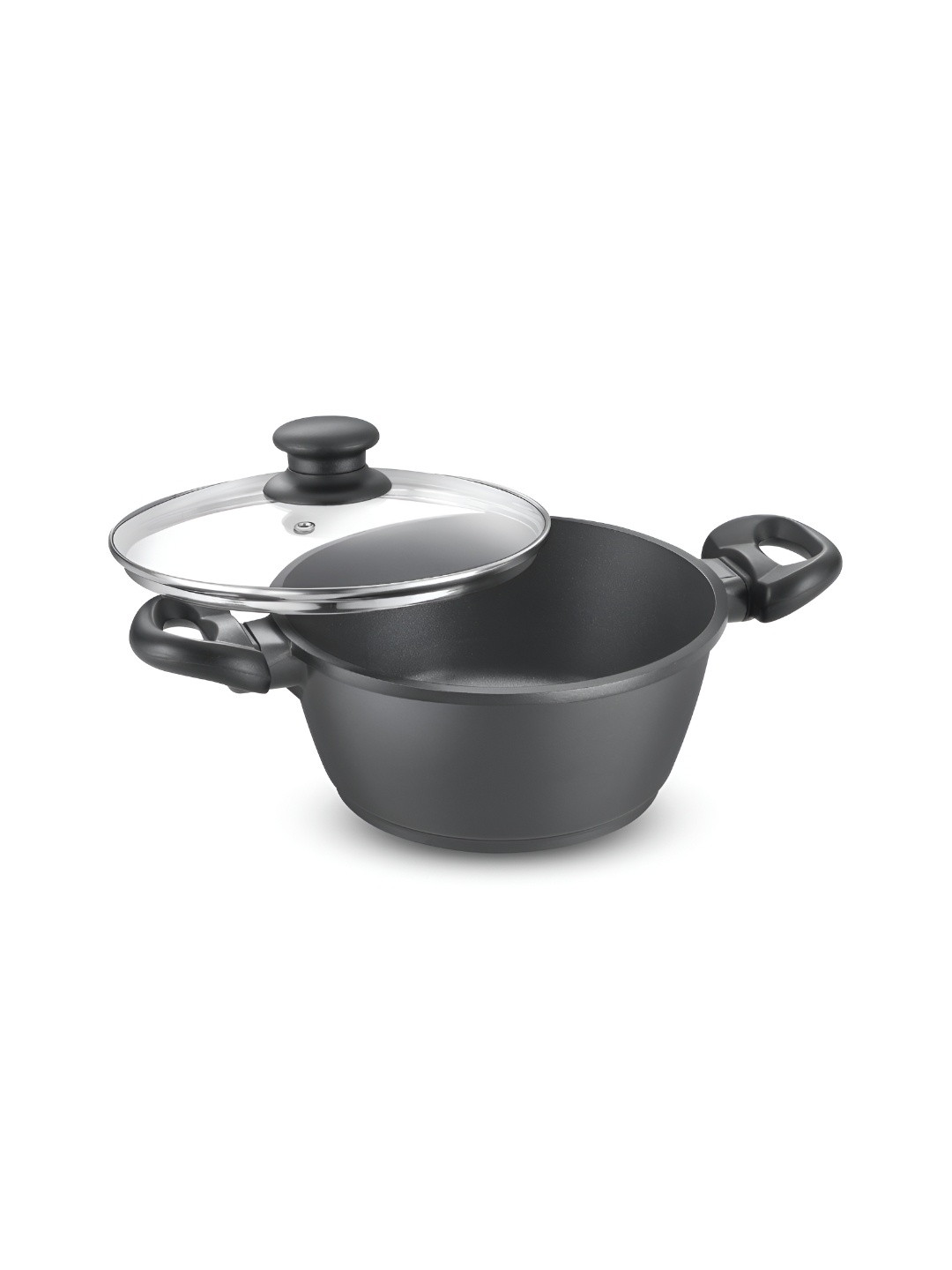 

Prestige Black Aluminium Induction Base Cook and Serve Casserole 1L