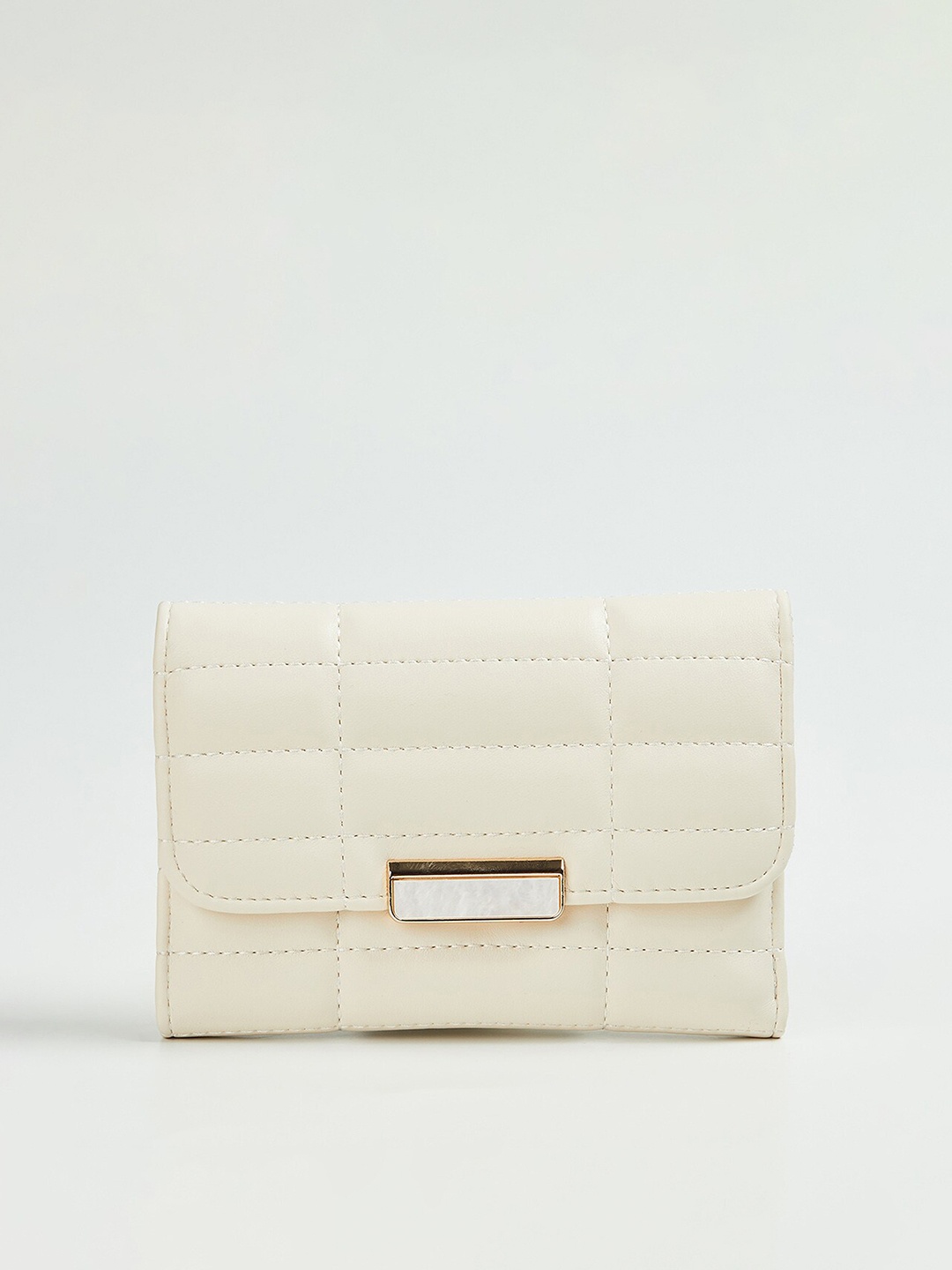 

Ginger by Lifestyle Women Two Fold Wallet, Off white
