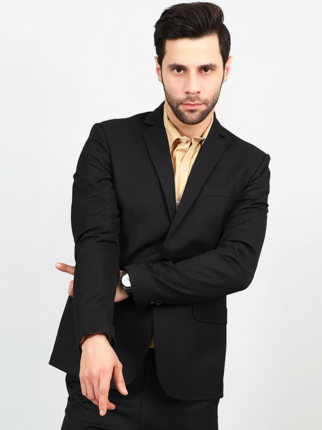 

Wintage Single Breasted Formal Blazers, Black