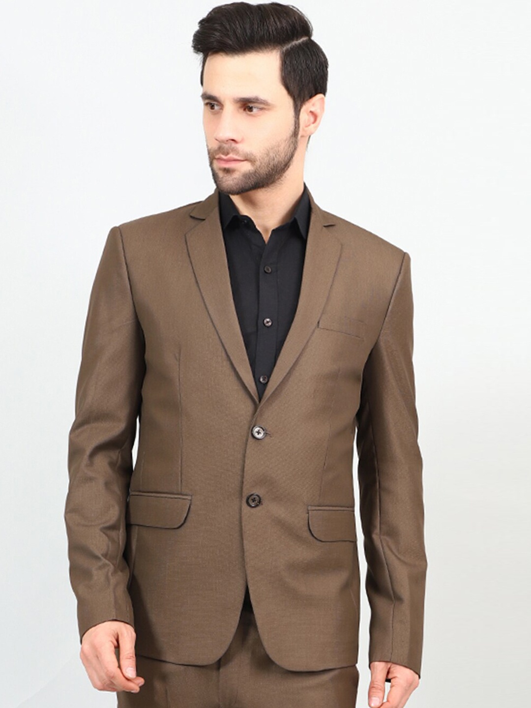 

Wintage Single Breasted Formal Blazer, Brown