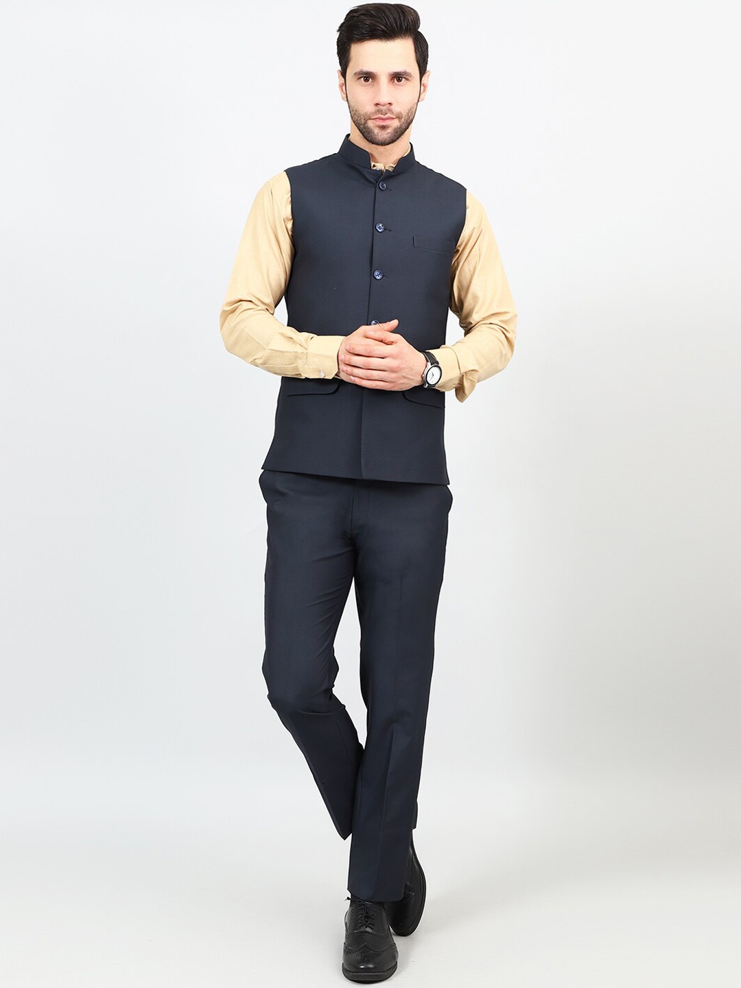 

Wintage Single-Breasted Two-Piece Suit, Blue