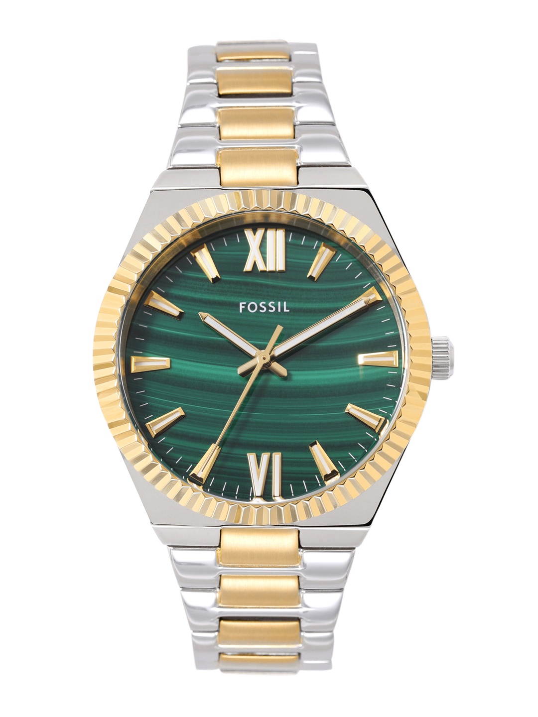 

Fossil Men Scarlette Bracelet Style Analogue Watch ES5334, Green