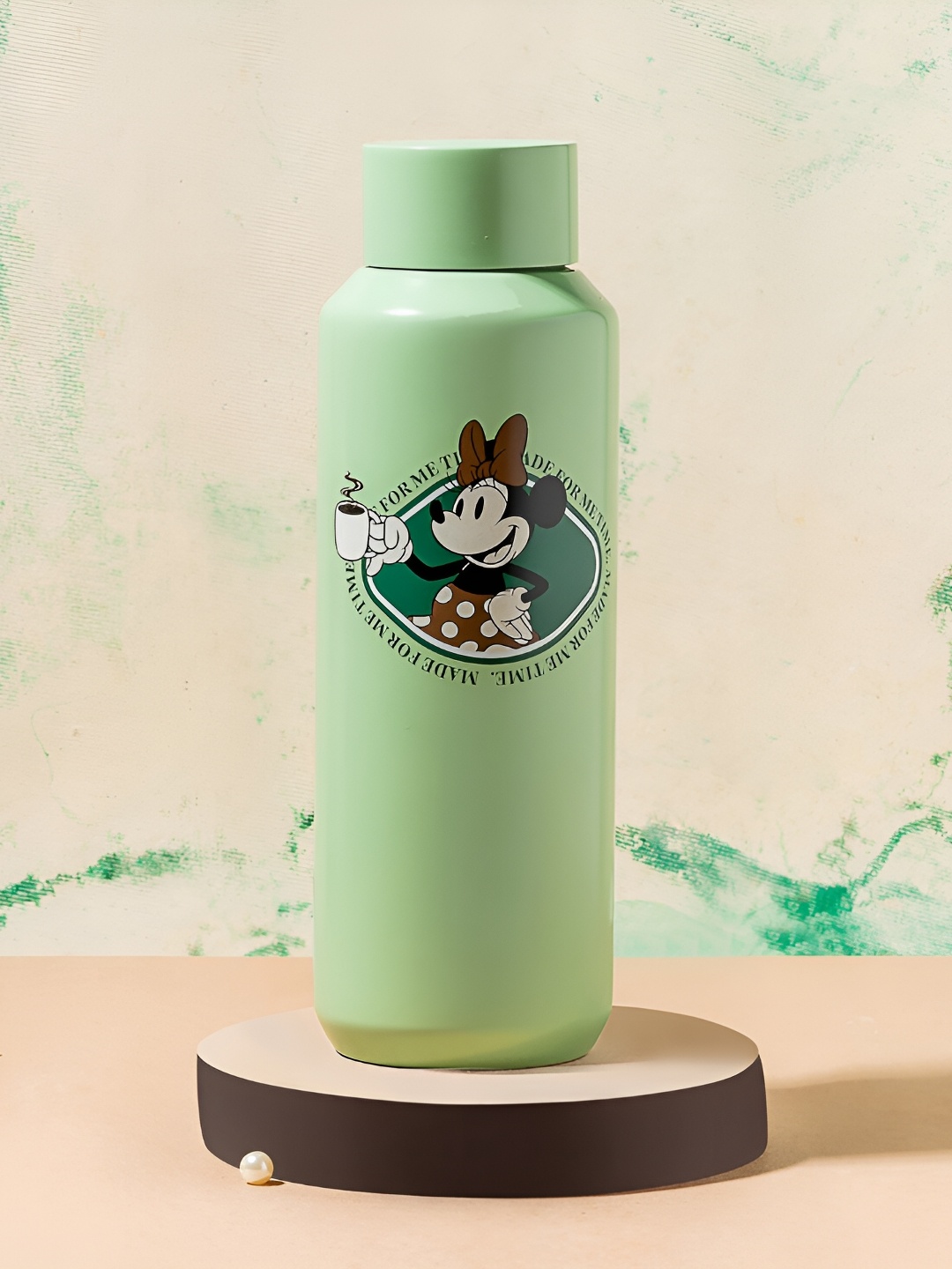 

Starbucks Green Disnet Minnie Printed Double Wall Vacuum Water Bottle 473 ml