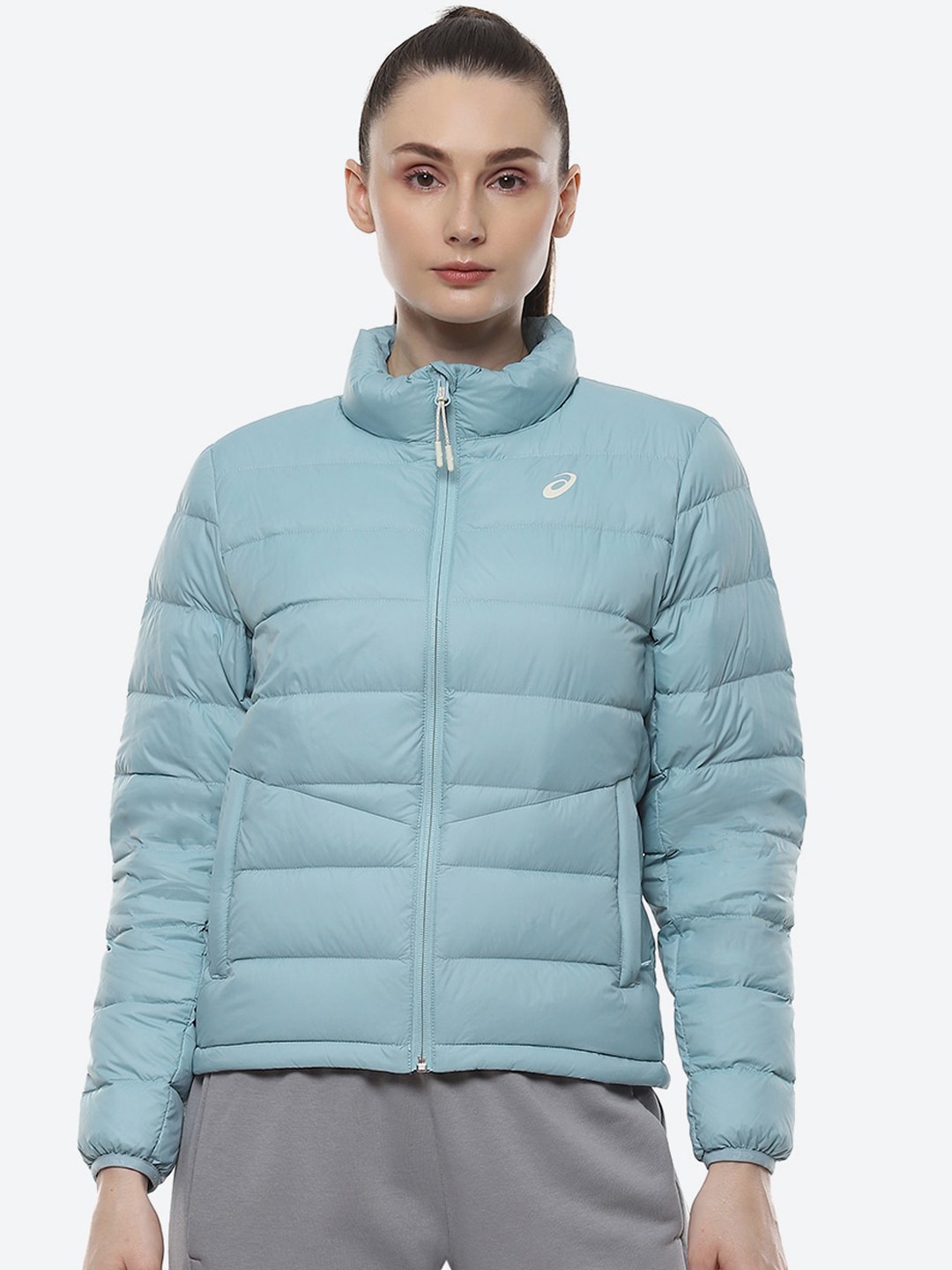 

ASICS Lightweight Down Padded Jacket, Blue