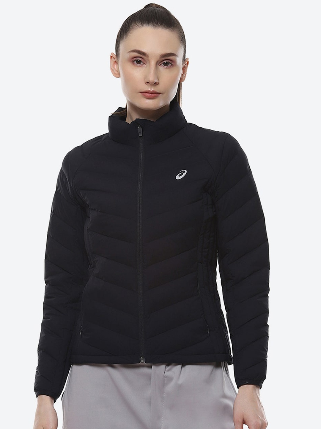 

ASICS Lightweight Down Padded Jacket, Black