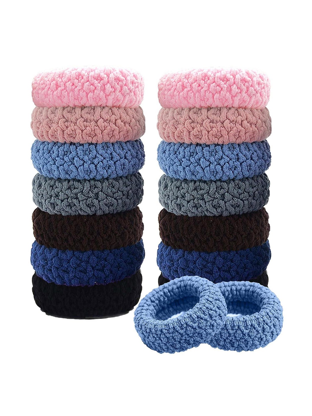 

DN Creation Women Set of 12 Assorted Scrunchies