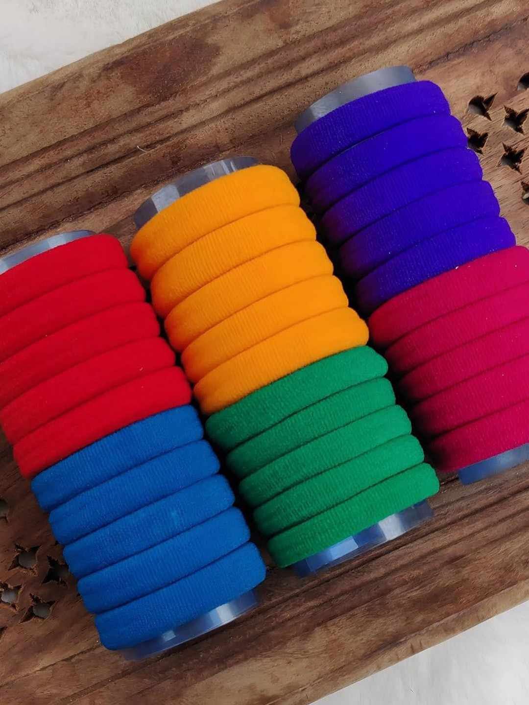 

DN Creation Set Of 30 Assorted Stretchable Scrunchy Ponytail Holders