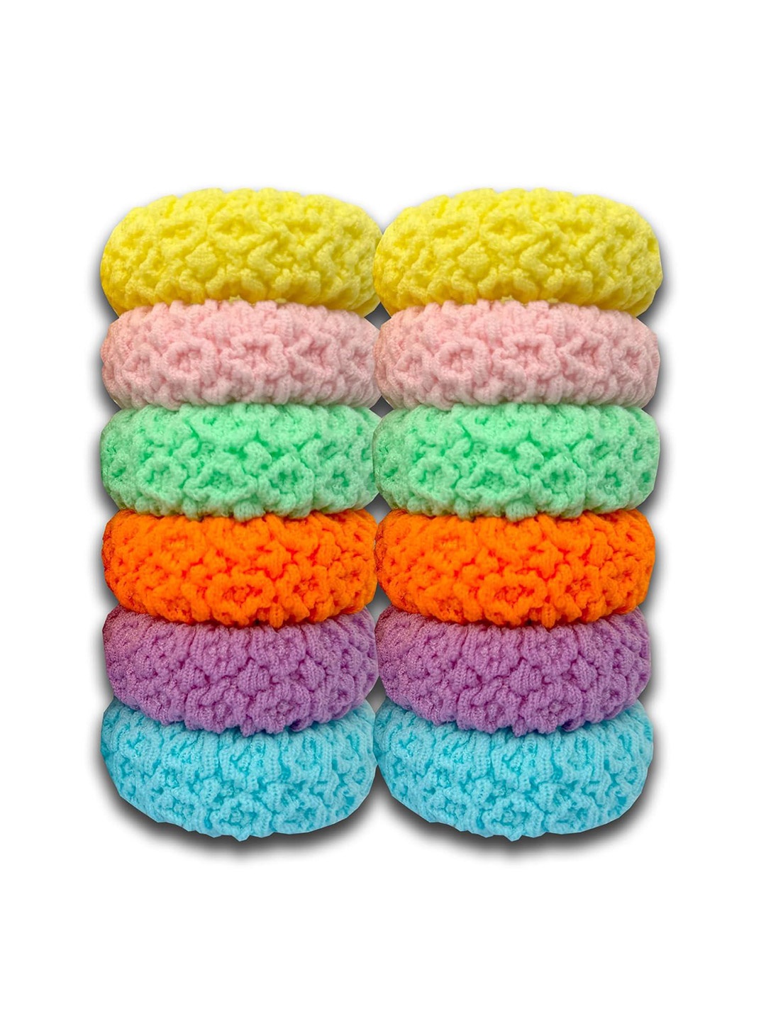 

DN Creation Set Of 12 Assorted Scrunchies