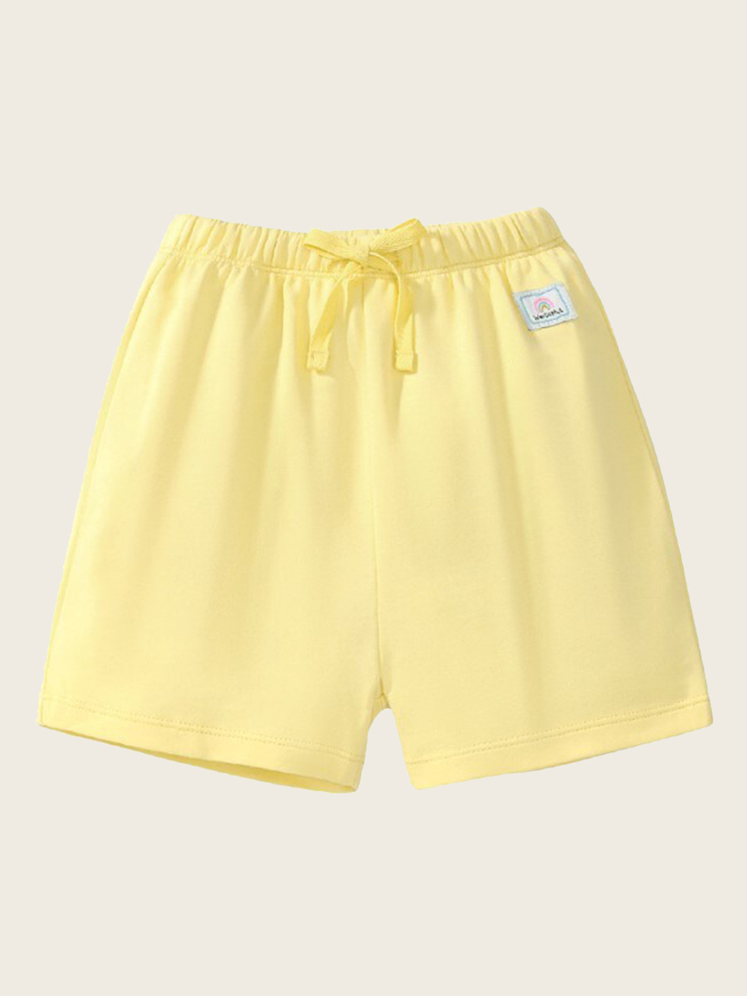 

StyleCast Girls Mid-Rise Rapid-Dry Cotton Shorts, Yellow