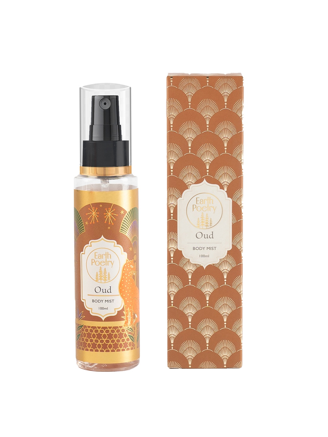 

EARTH POETRY Oud Body Mist - 100 ml, Brown