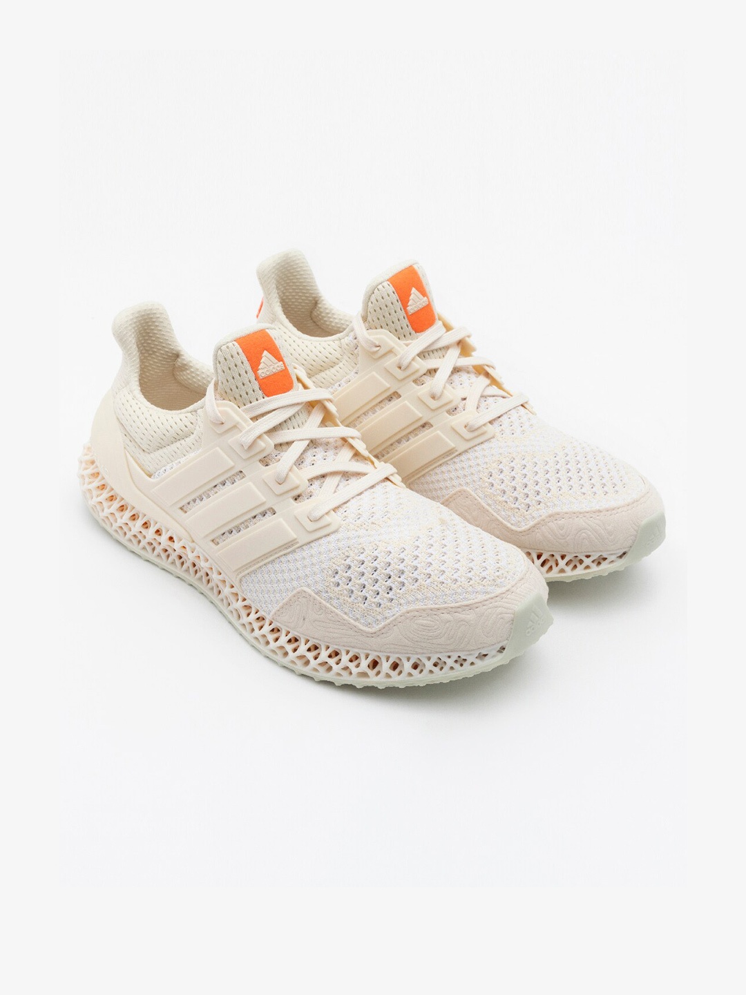 

ADIDAS Unisex ULTRA 4D Running Shoes, White