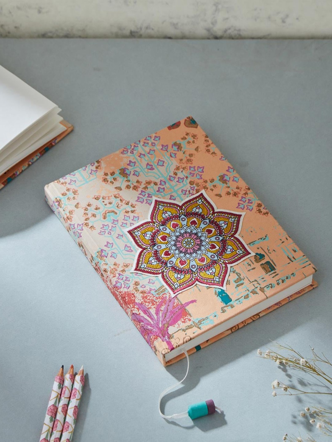 

Fabindia Self Design Notebook, Beige