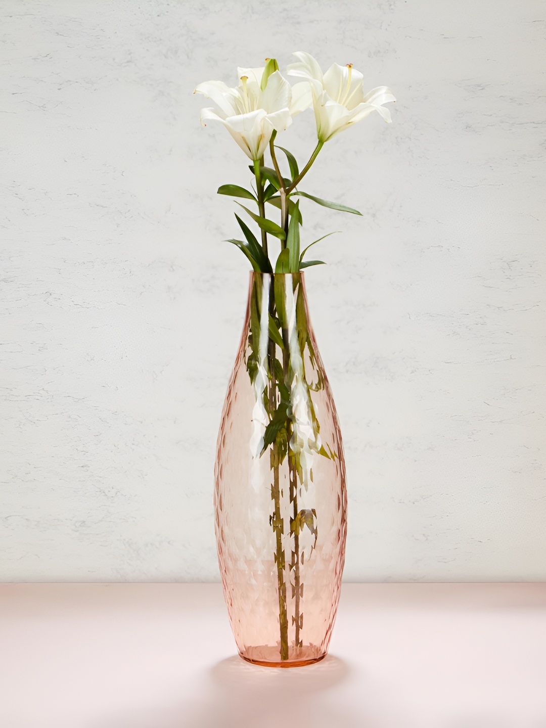 

Fabindia Pink Rasika Glass Floor Vase