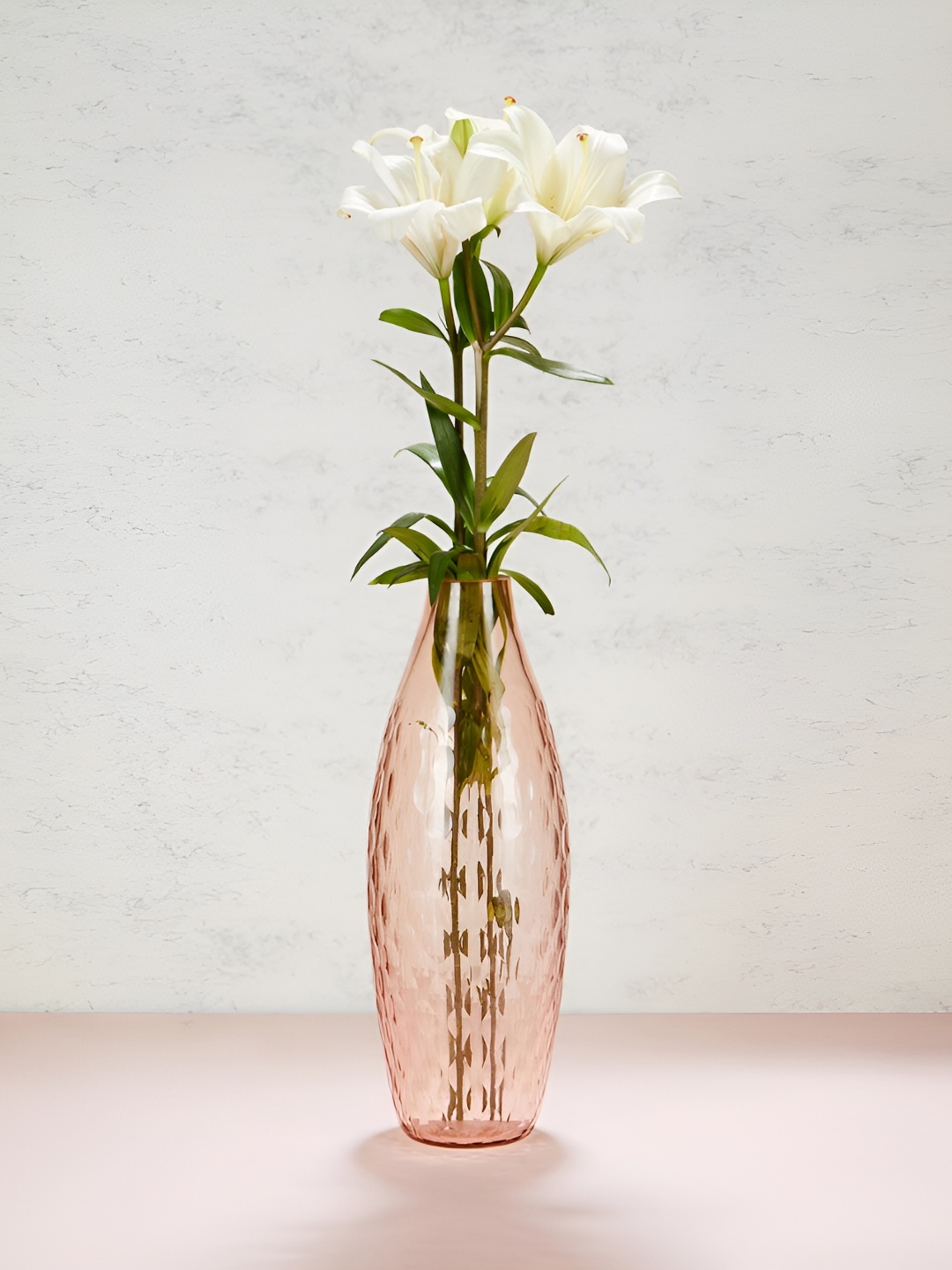 

Fabindia Pink Rasika Glass Floor Vase