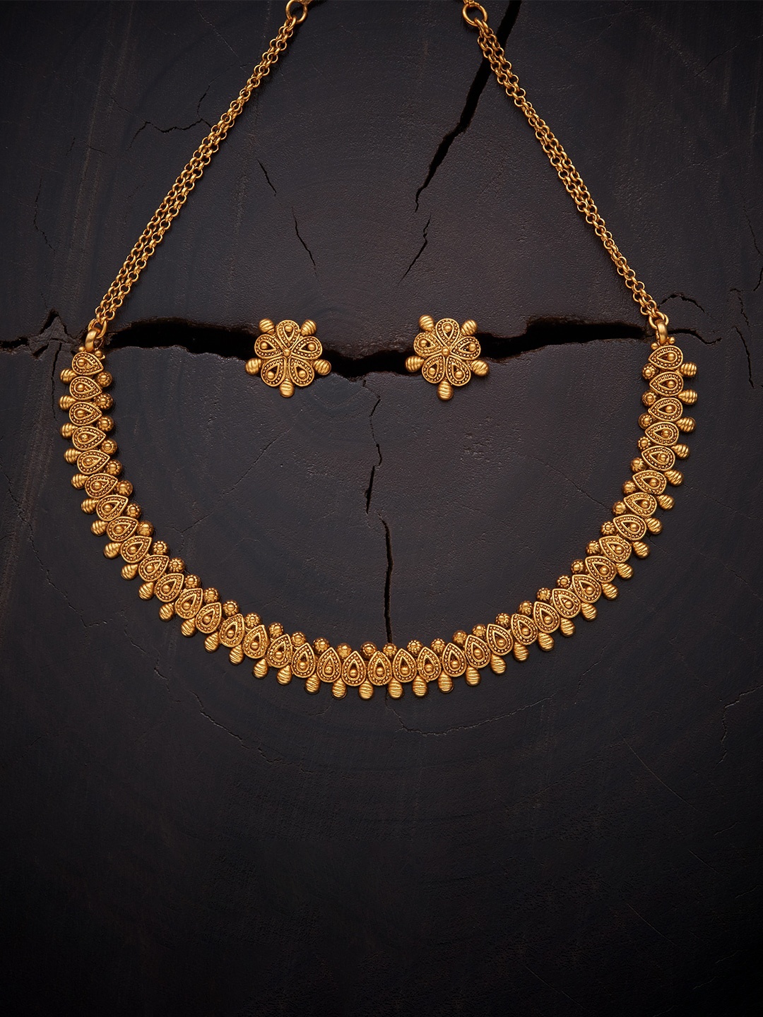 

Kushal's Fashion Jewellery Gold Plated Jewellery Set