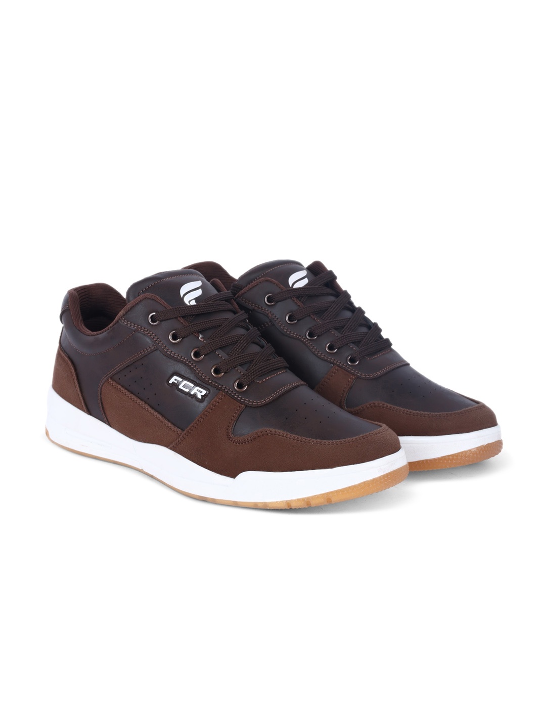 

Field Care Men Colourblocked Round Toe Sneakers, Brown