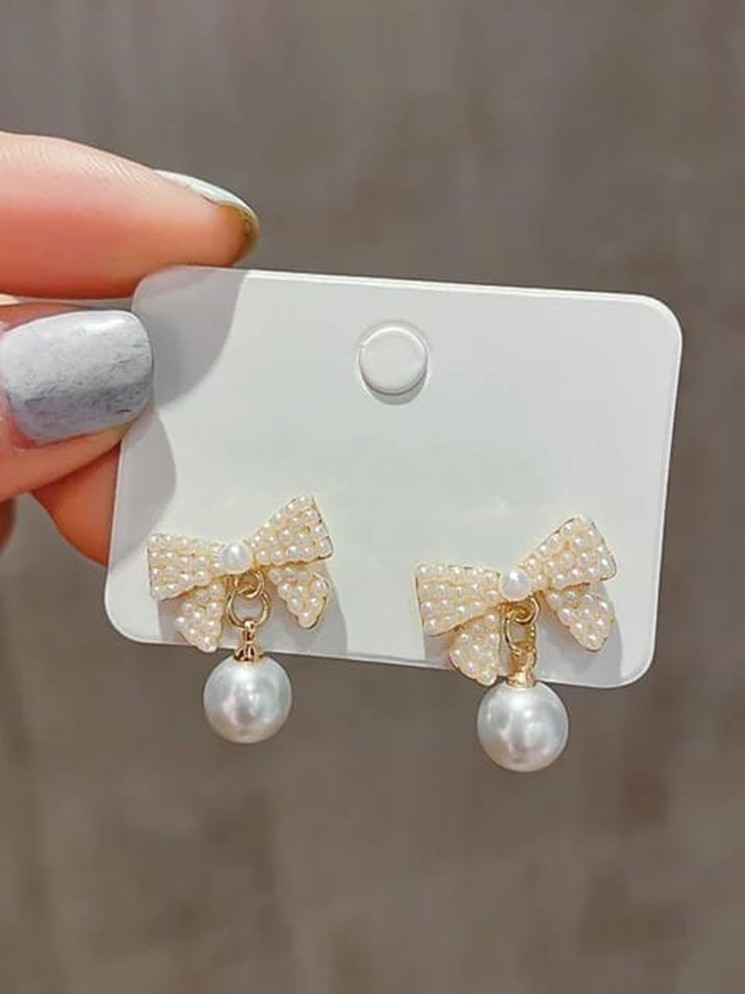 

KRYSTALZ Gold Plated Stainless Steel Drop Earrings