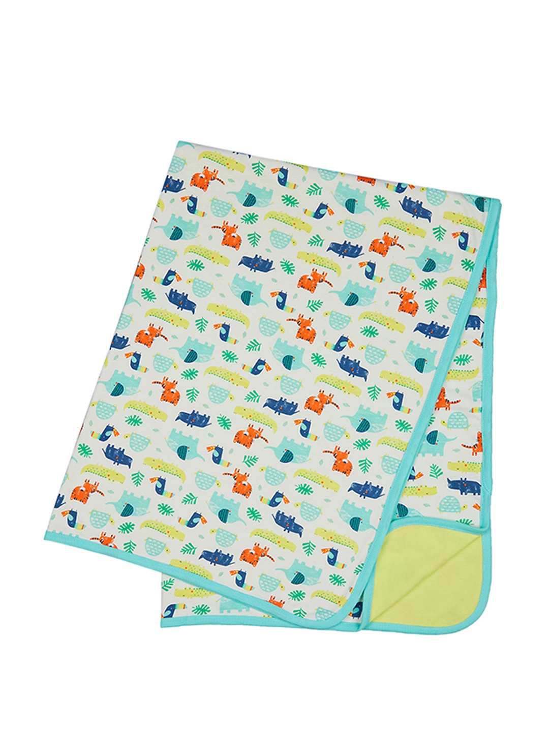 

mothercare Kids Graphic Printed Shawl, Blue