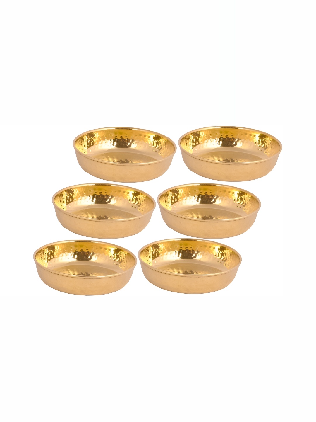 

Shivshakti Arts Yellow 6 Pieces Glossy Bowls 150 ml Each