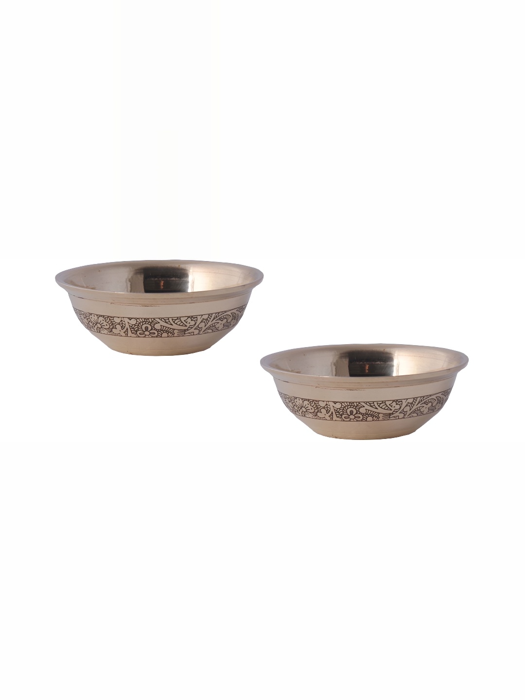 

Shivshakti Arts Brown 2 Pieces Glossy Bowls 100 ml each