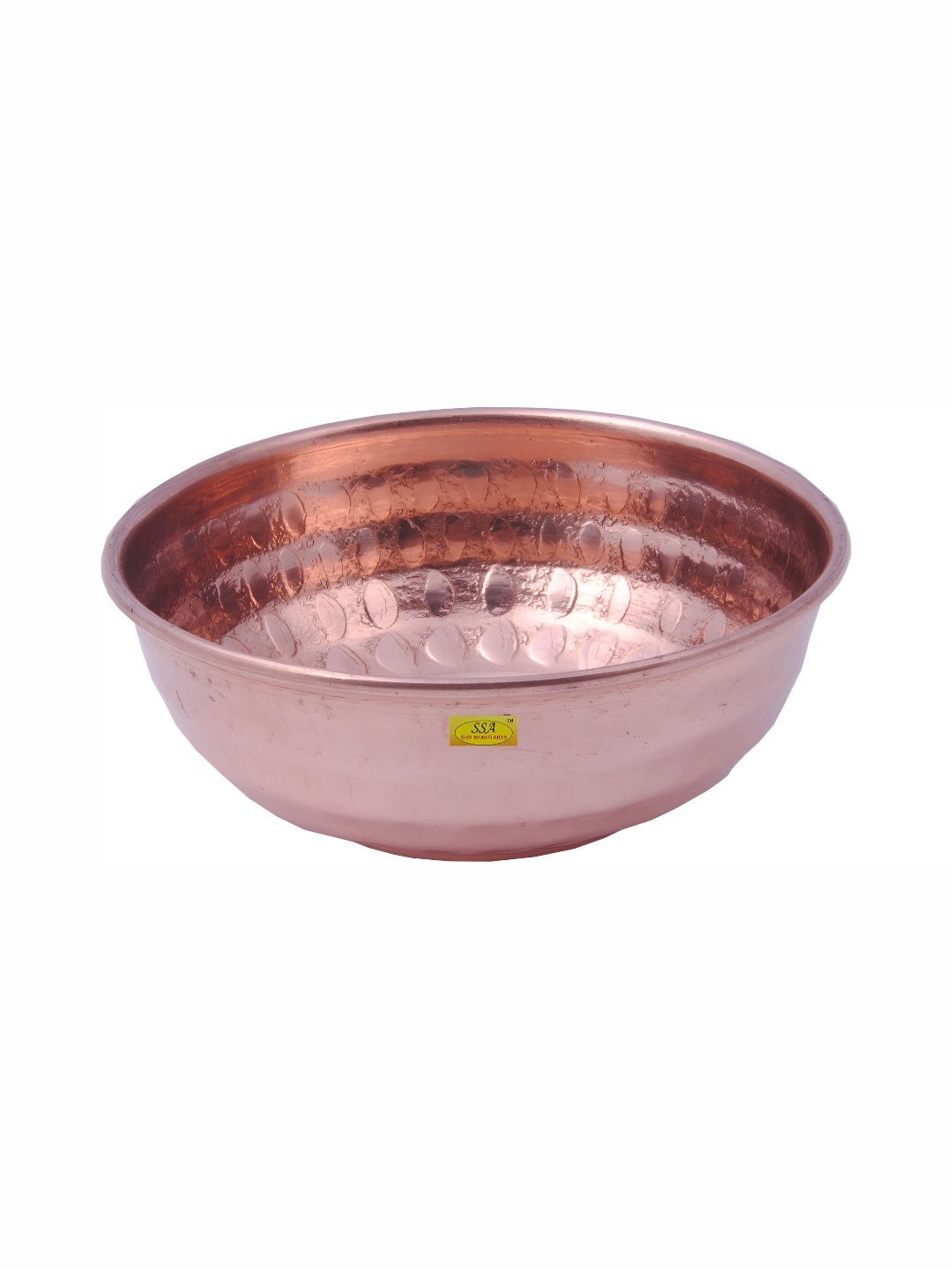 

Shivshakti Arts Copper Toned Dishwasher Safe Copper Glossy Bowl 125 ml