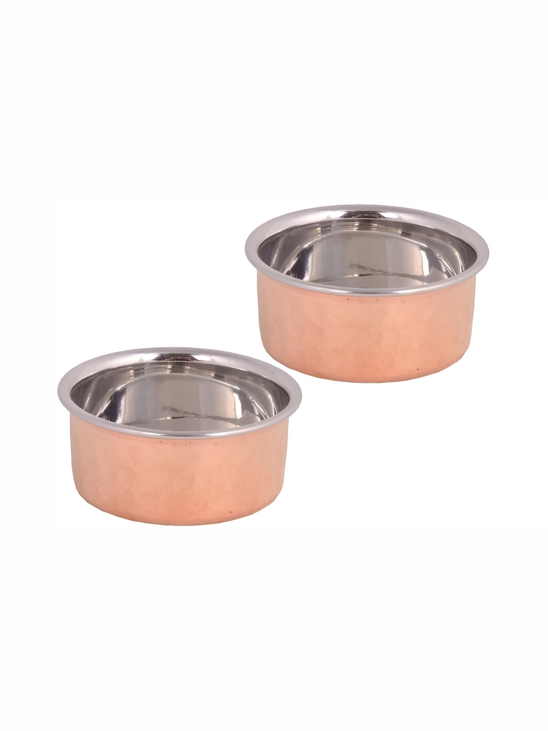 

Shivshakti Arts Brown 2 Pieces Copper Glossy Bowls 50ml Each
