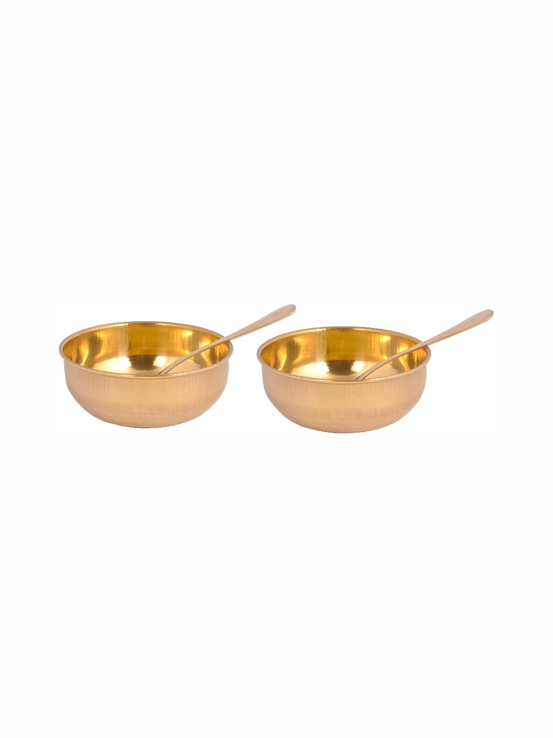 

Shivshakti Arts Yellow 4 Pieces Brass Dinner Set
