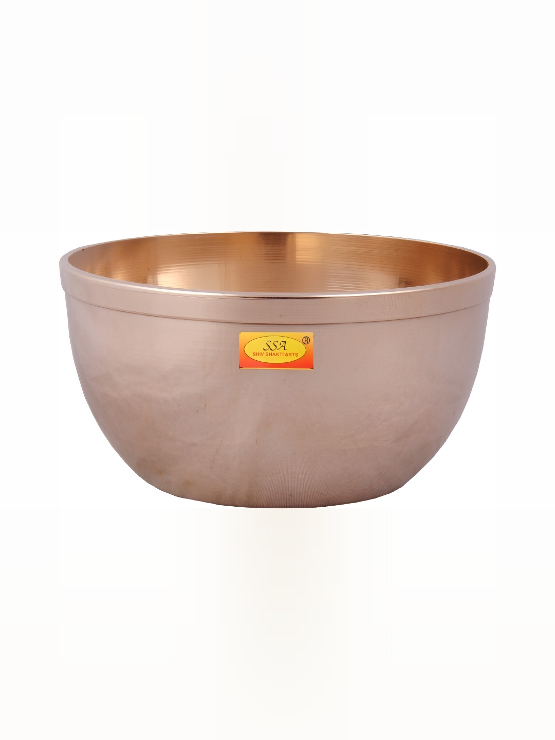 

Shivshakti Arts Yellow Brass Glossy Bowls 200 ml
