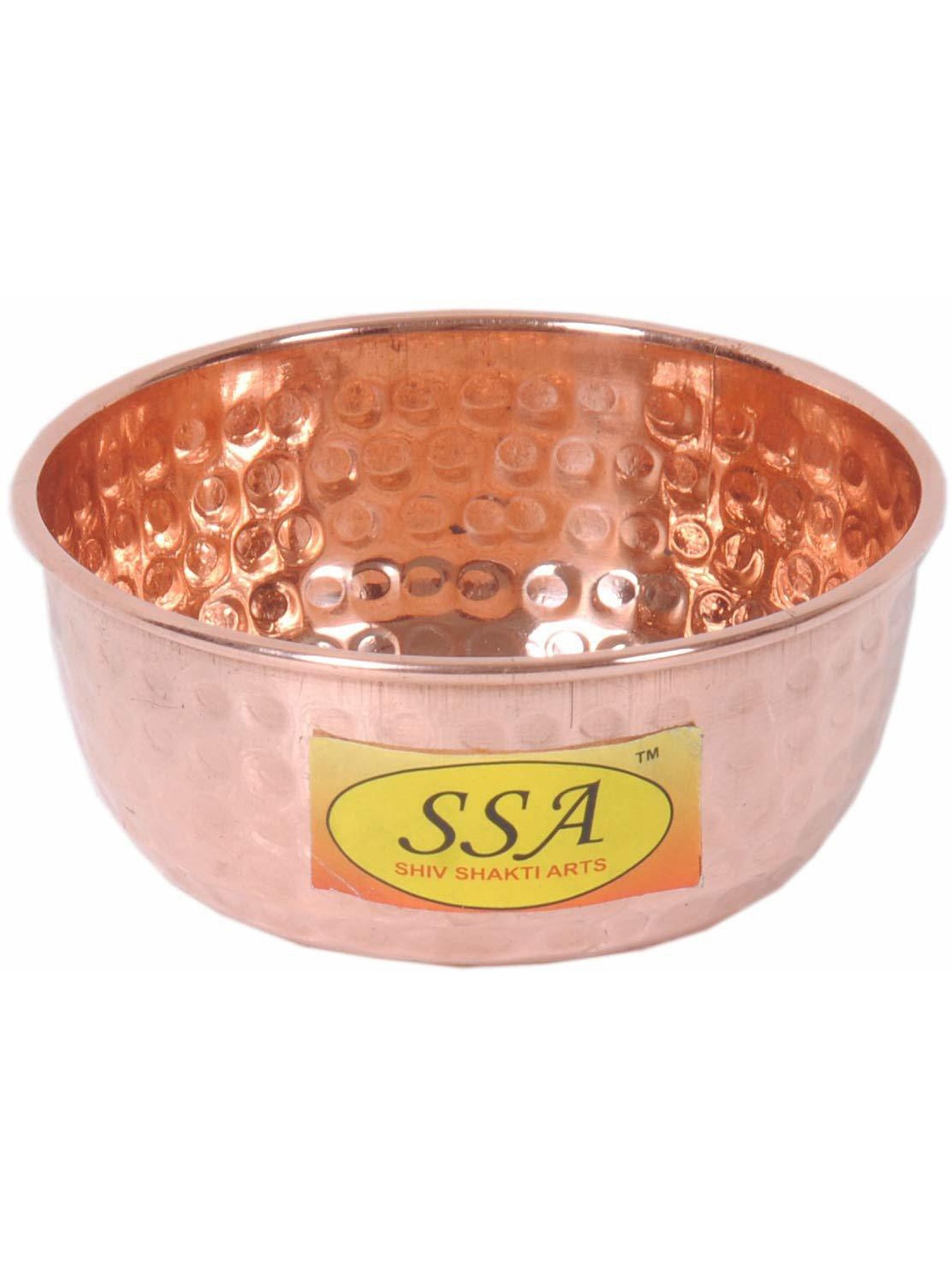 

Shivshakti Arts Copper-Toned Copper Glossy Bowl 50 ML