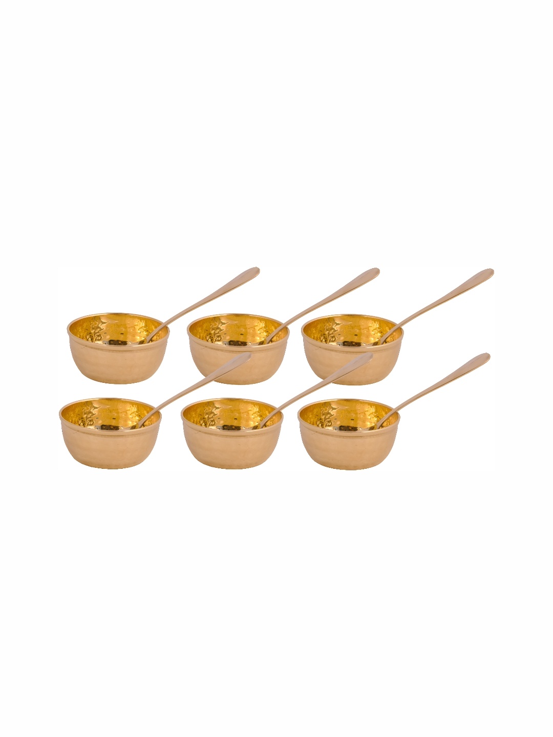 

Shivshakti Arts Yellow 12 Pieces Glossy Bowls