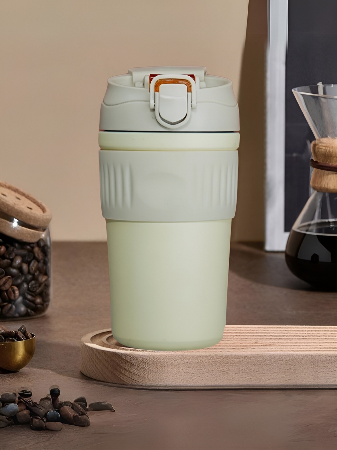 

UniKart White Single Stainless Steel Solid Hot & Cold Tumbler 480ml