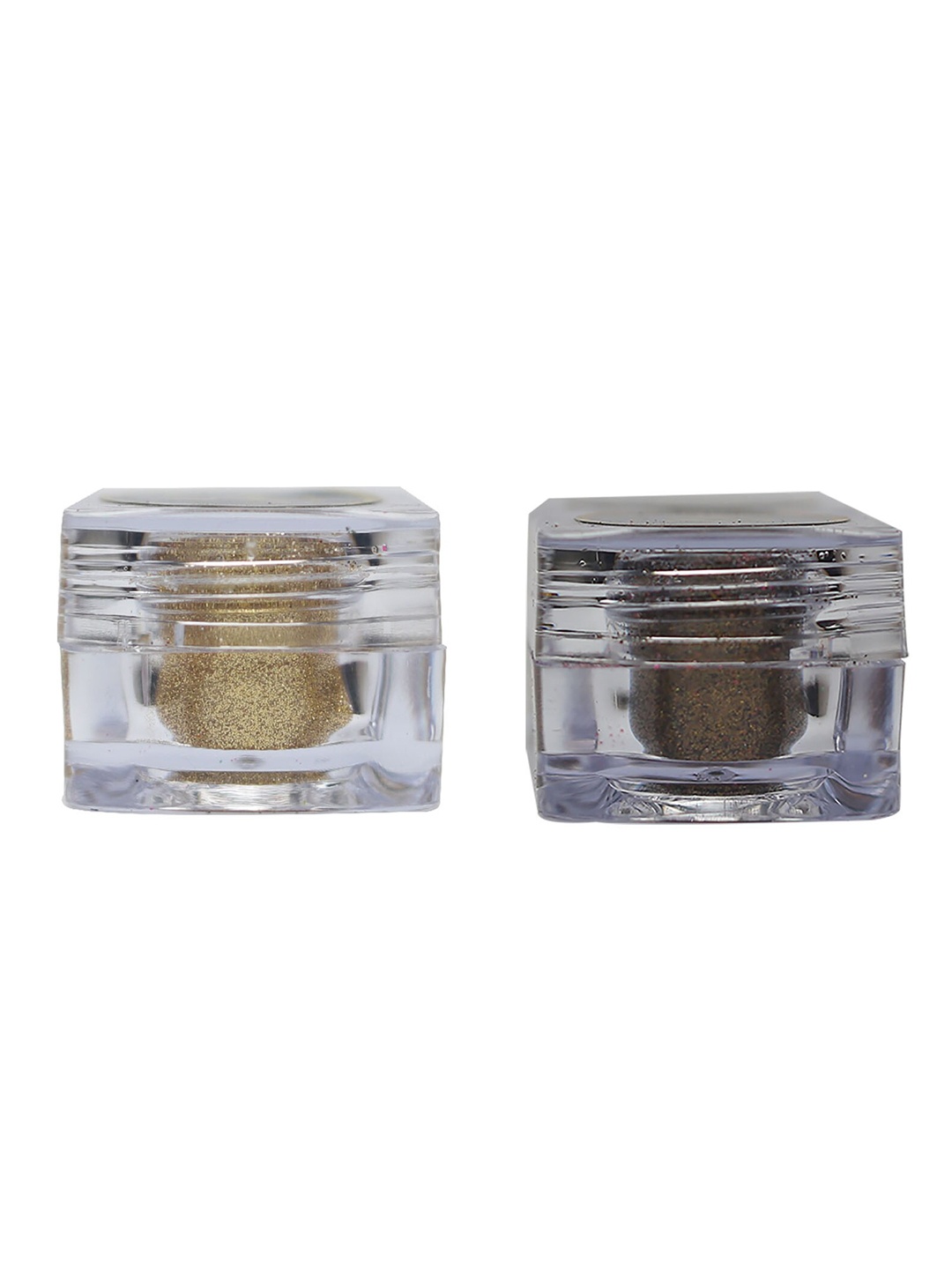 

Veoni BELLE Pack Of 2 Holographic Glitter Eye Pigment 5g Each - Pure Gold & Antique Gold