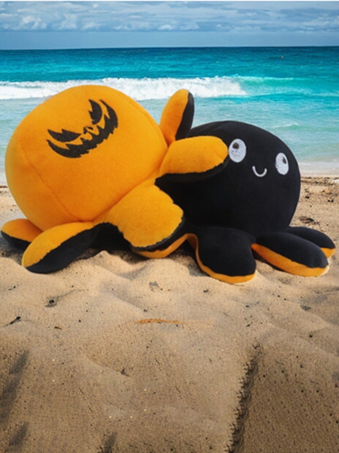 

CareDone Kids Reversible Cotton Octopus Soft Toys & Dolls, Yellow