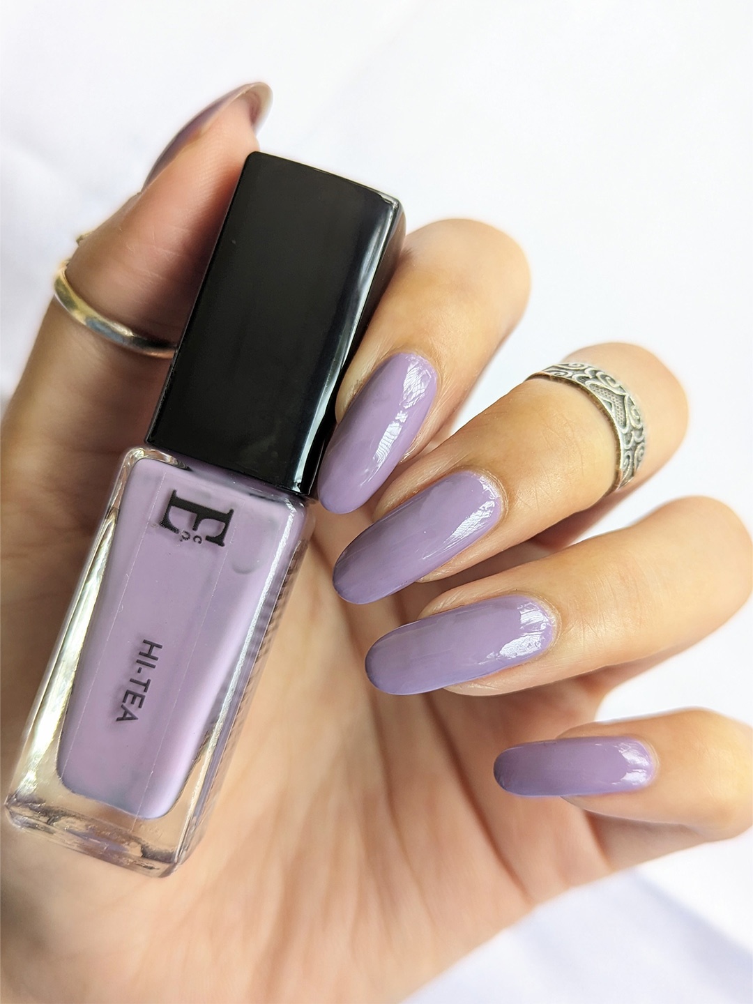 

Ellement Co. Vegan Nail Lacquer - Hi-Tea 10 ml, Purple