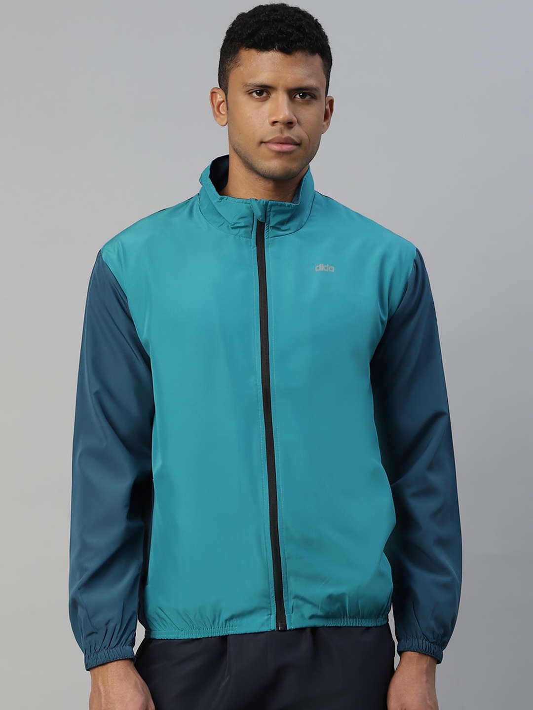 

DIDA Men Lightweight Cycling Sporty Jacket, Turquoise blue