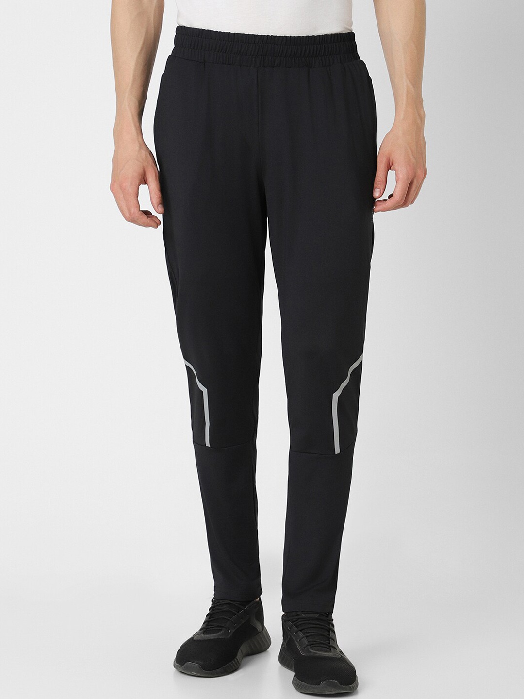 

Van Heusen Flex Men Slim-Fit Mid-Rise Track Pants, Black