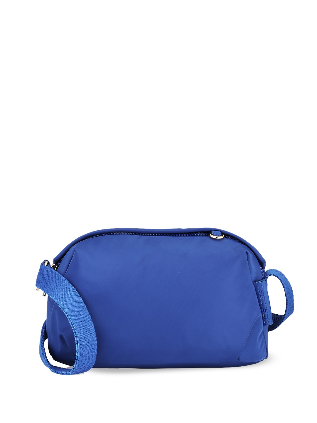 

Fastrack Structured Synthetic Leather Sling Bag, Blue