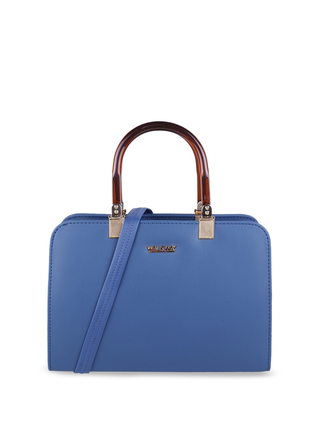 

WALKWAY by Metro Structured Handheld Bag, Blue
